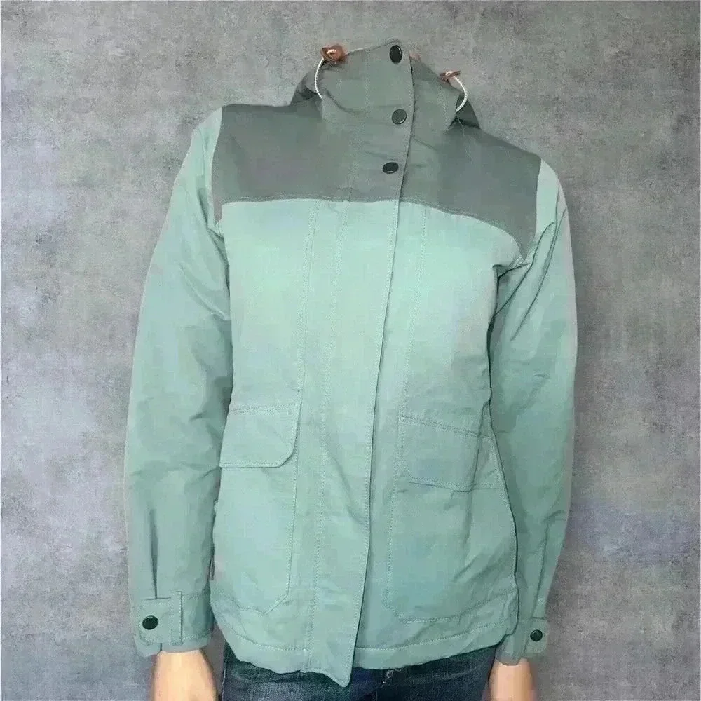 Columbia Omni-Tech Cypress Crossing Hooded Women's Rain Jacket Size XS - Picture 2 of 11